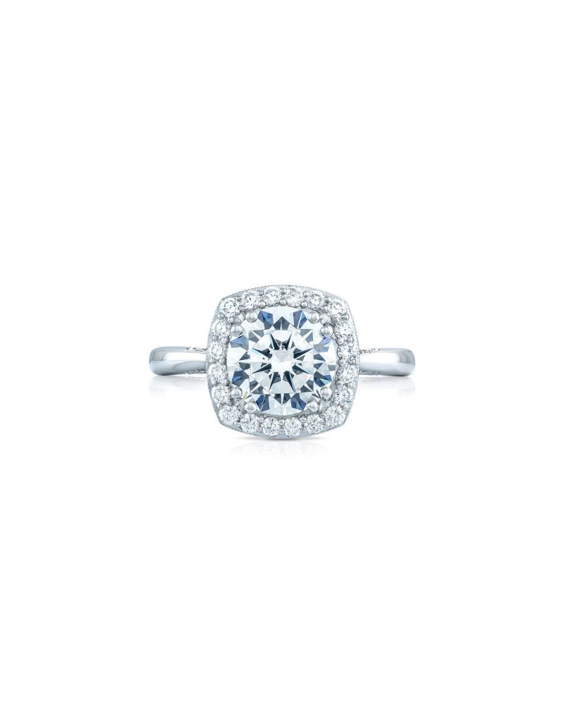 Tacori Bague fiançailles Royal T