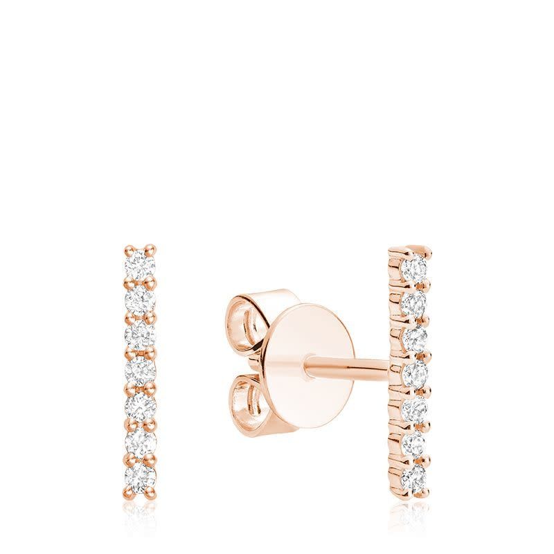 Boucles d'oreilles fixes barres