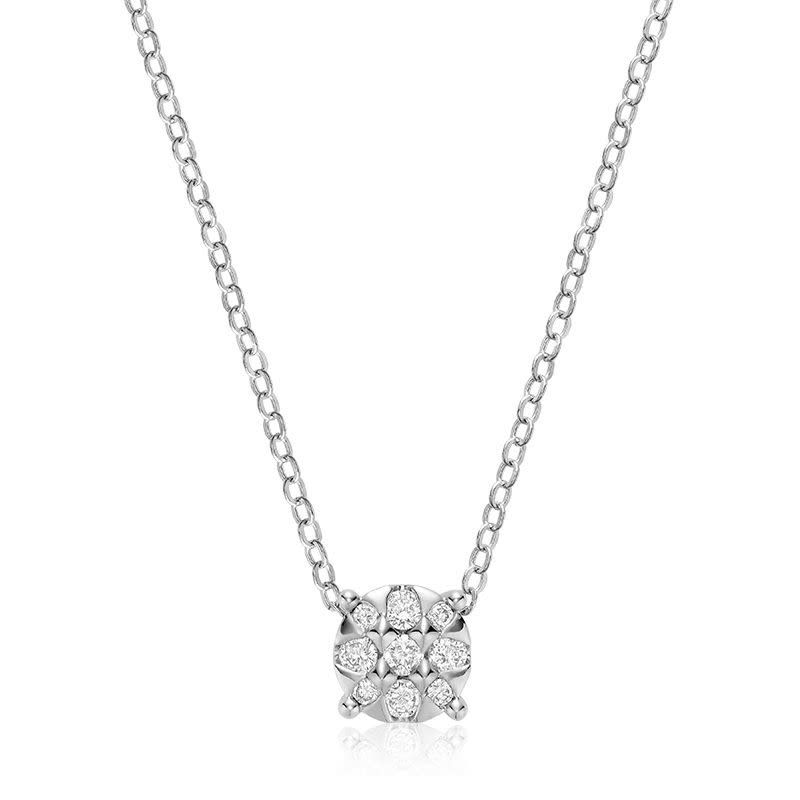 Illusion Diamond Pendant