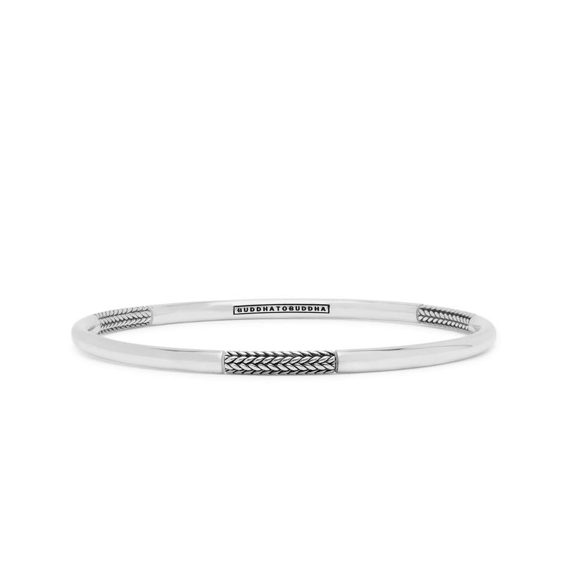 BANGLE DUNIA ELLEN ALTERNATE ARGENT MEDIUM 310-M