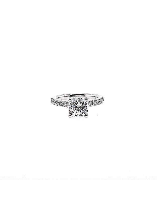 Bague fiançailles Solitaire