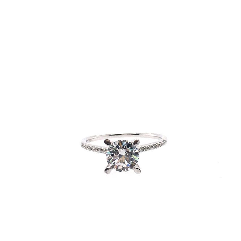 Bague fiançailles solitaire