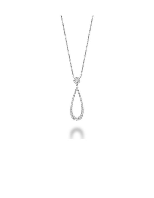 Diamond pendant necklace