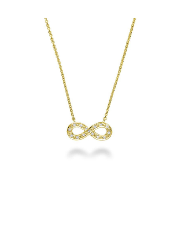 Chain pendentif infinité