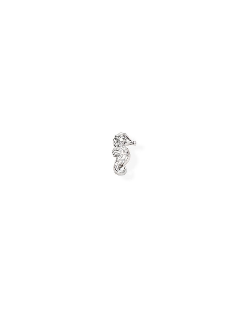 Amen earring single seahorse