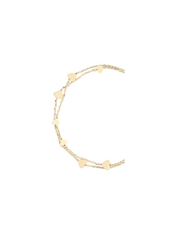 Ladies heart bracelet