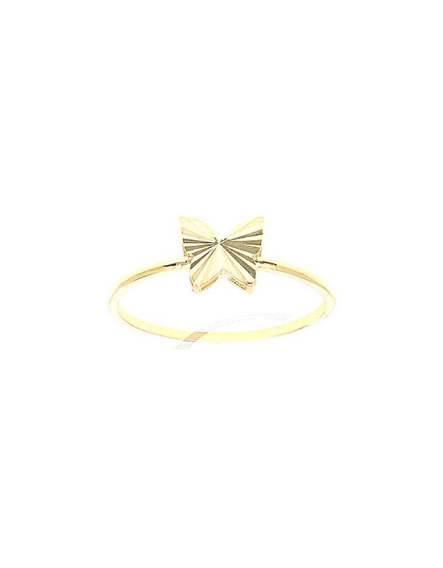 Bague enfant motif papillon