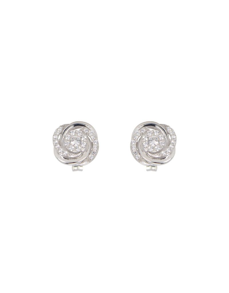 Boucles D'oreilles fixes fleur