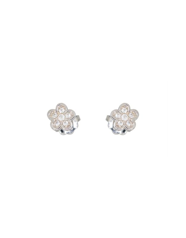 Boucles D'oreilles fixes en fleur