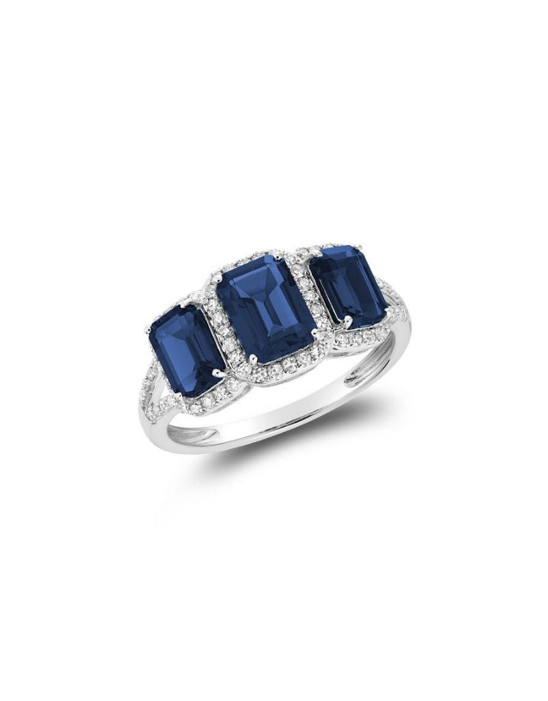 Bague diamant pierre créé