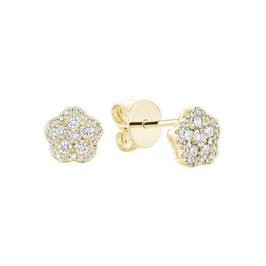 Boucles d'oreilles fleur