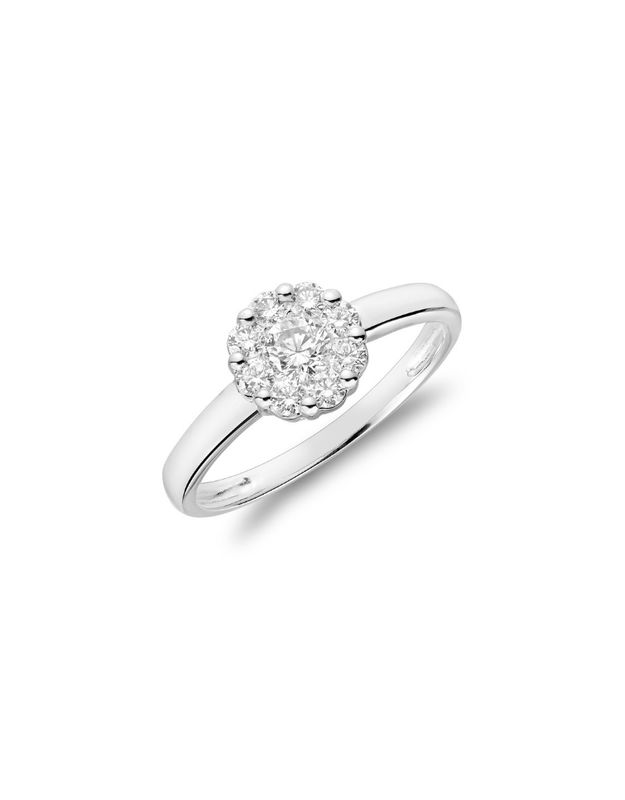Bagues diamants lotus