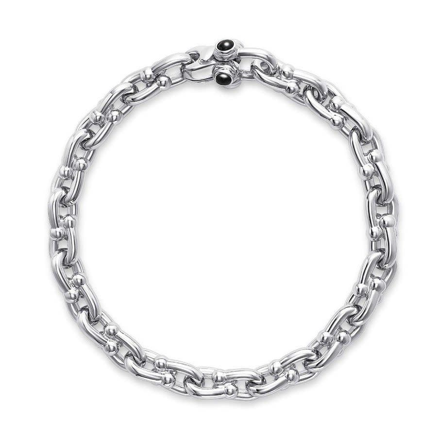 Miss mimi bracelet small marine argent 925 fini rhodium 7.5 pouce de longueur