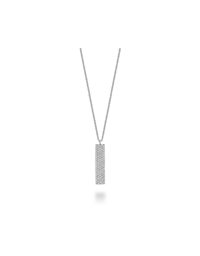 Pendentif diamant, Couleur Or: Blanc White