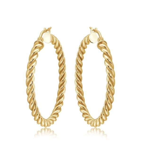 ​Miss mimi boucles d'oreilles anneaux ​twist