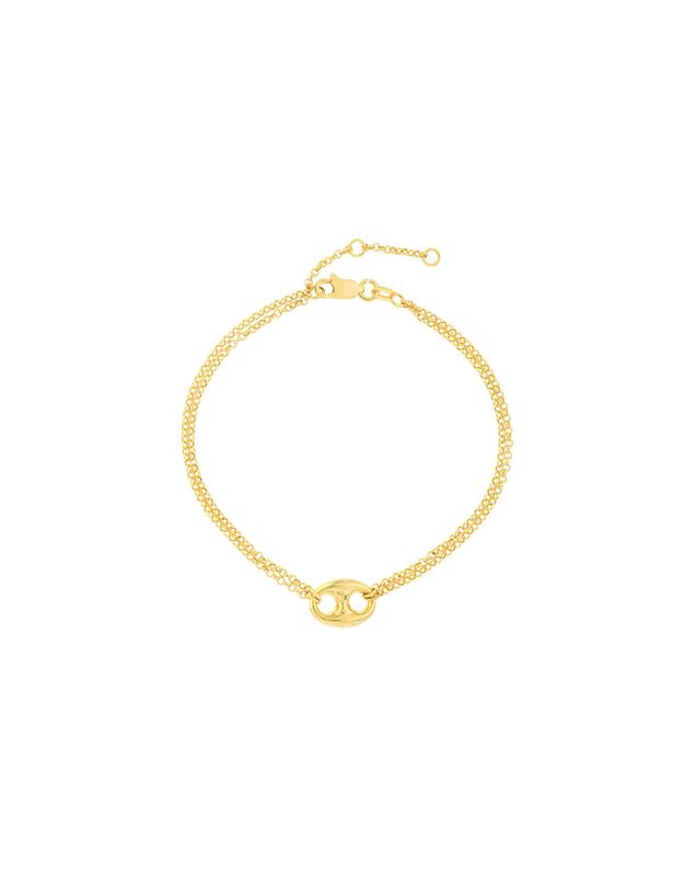 Bracelet femme double rangs