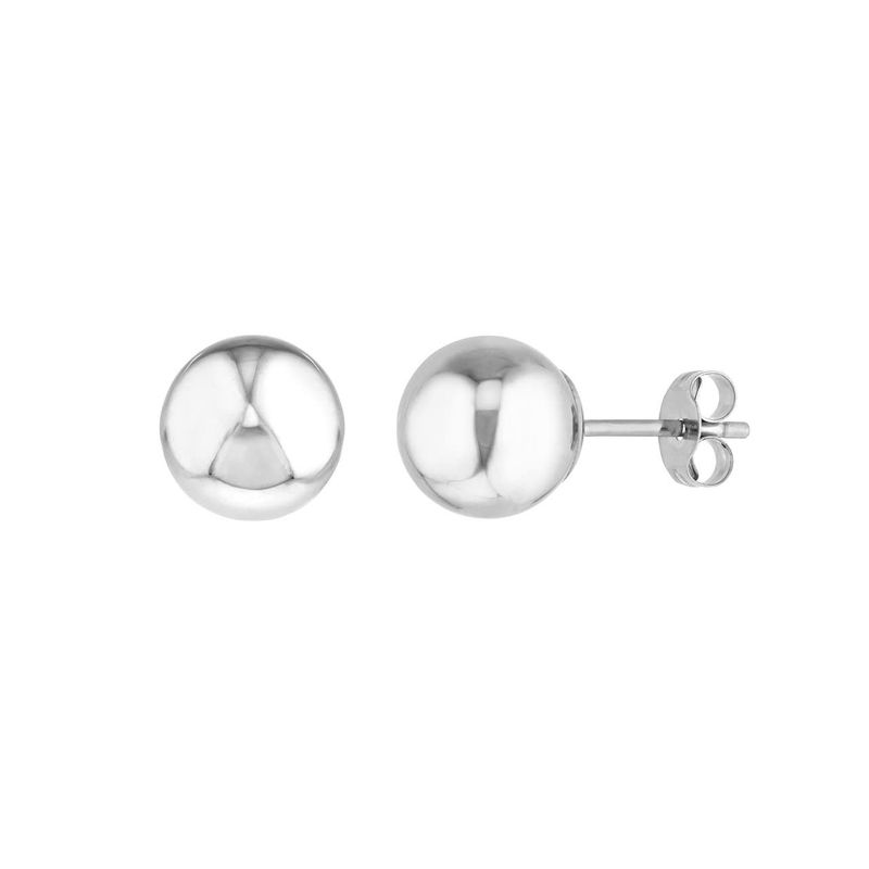 Boucles d'Oreilles Tige Boule