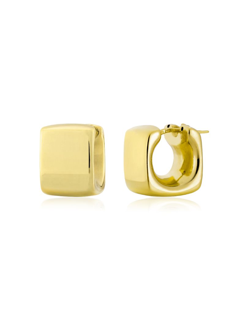 Miss Mimi Square Loop Earrings