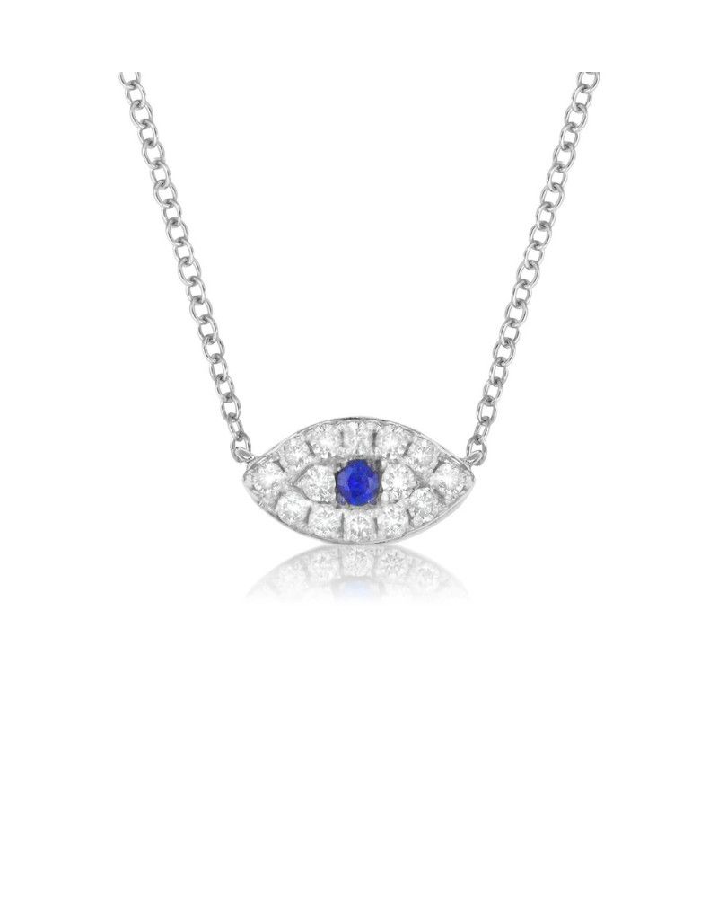 Miss Mimi evil eye necklace