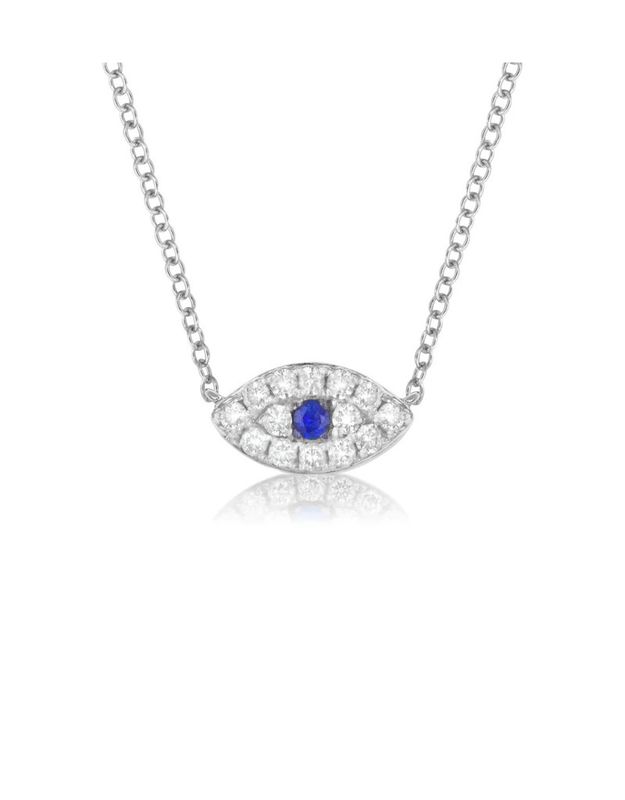 Miss Mimi evil eye necklace