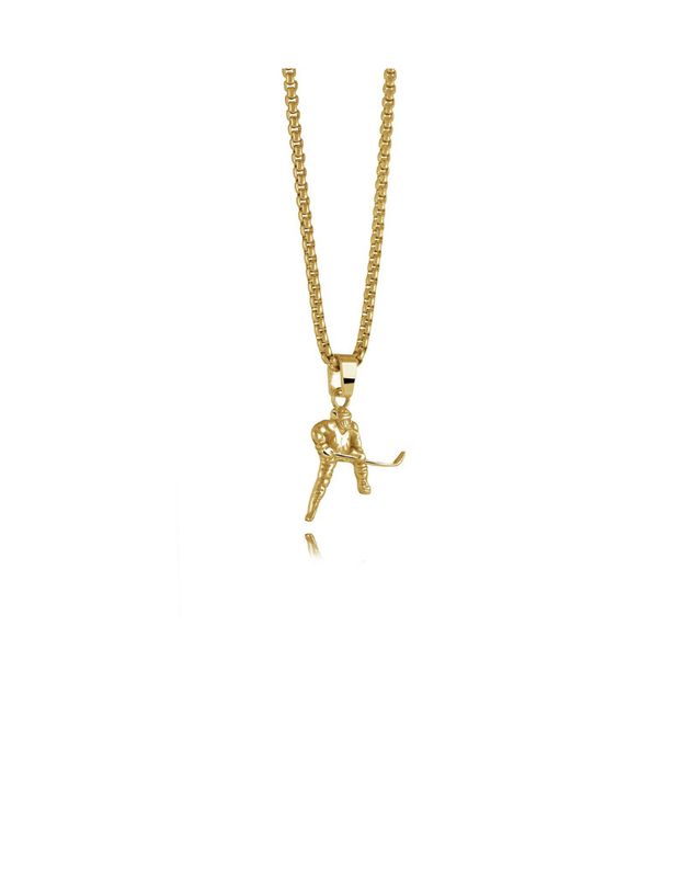 Italgem Hockey Player Pendant