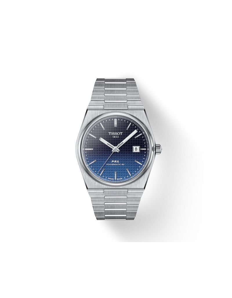 Tissot PRX Powermatic 80 Quadrante Blu Ghiaccio – Automatico Svizzero, Acciaio
