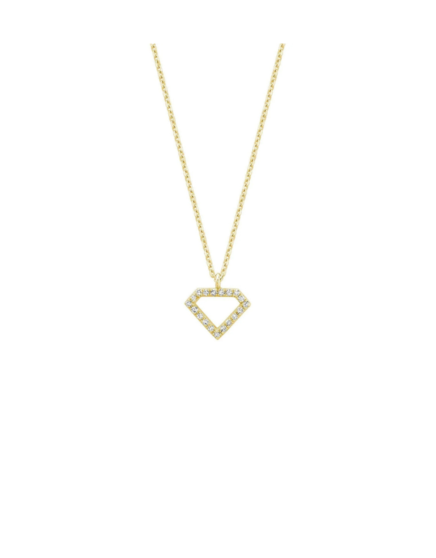 Diamond pendant necklace