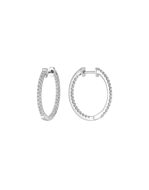 Boucles d'oreilles diamants