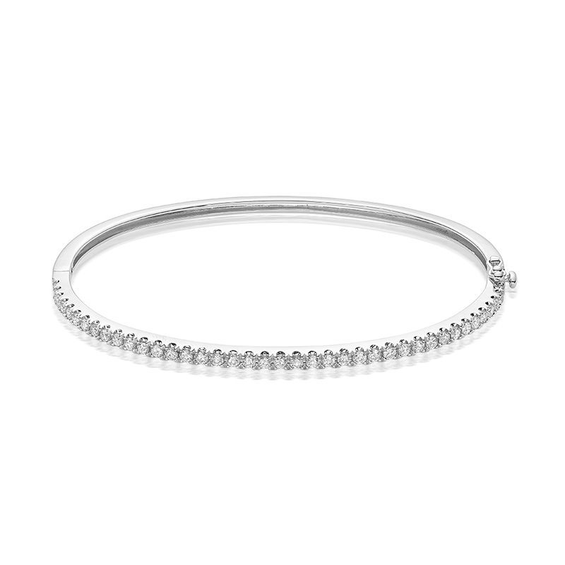 Bracelet diamants, Couleur: Blanc, Poids diamants: 0.50ct