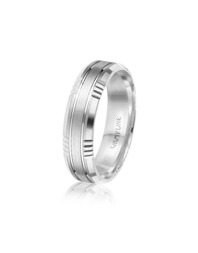 Alliance de mariage trois bande