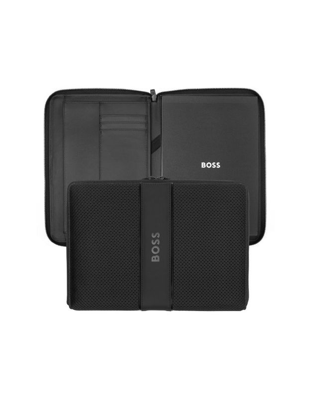 Hugo Boss Conférencier A4 couleur noir