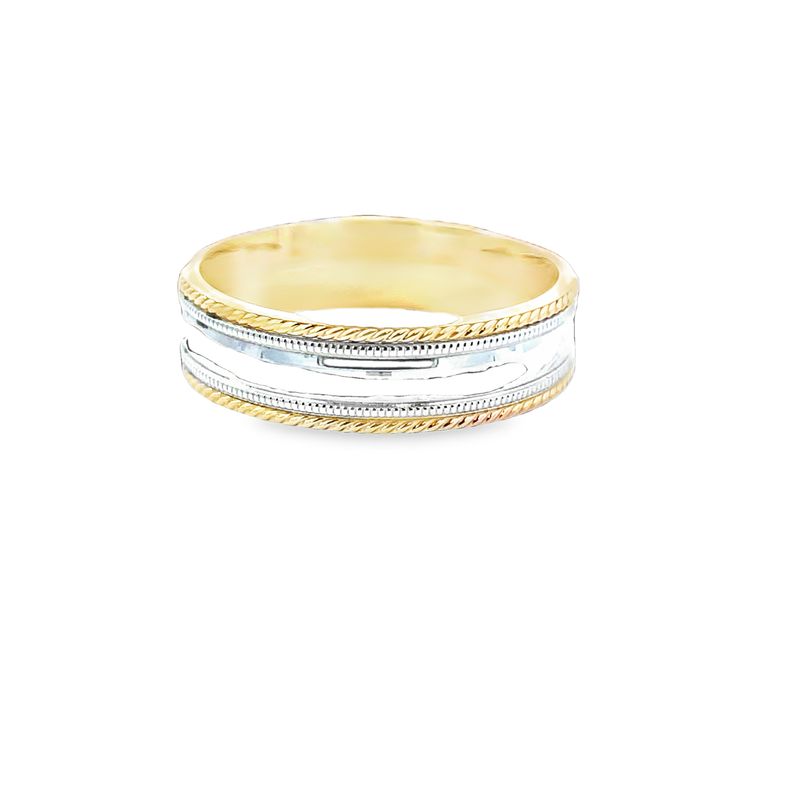 Alliance de mariage cotes twist