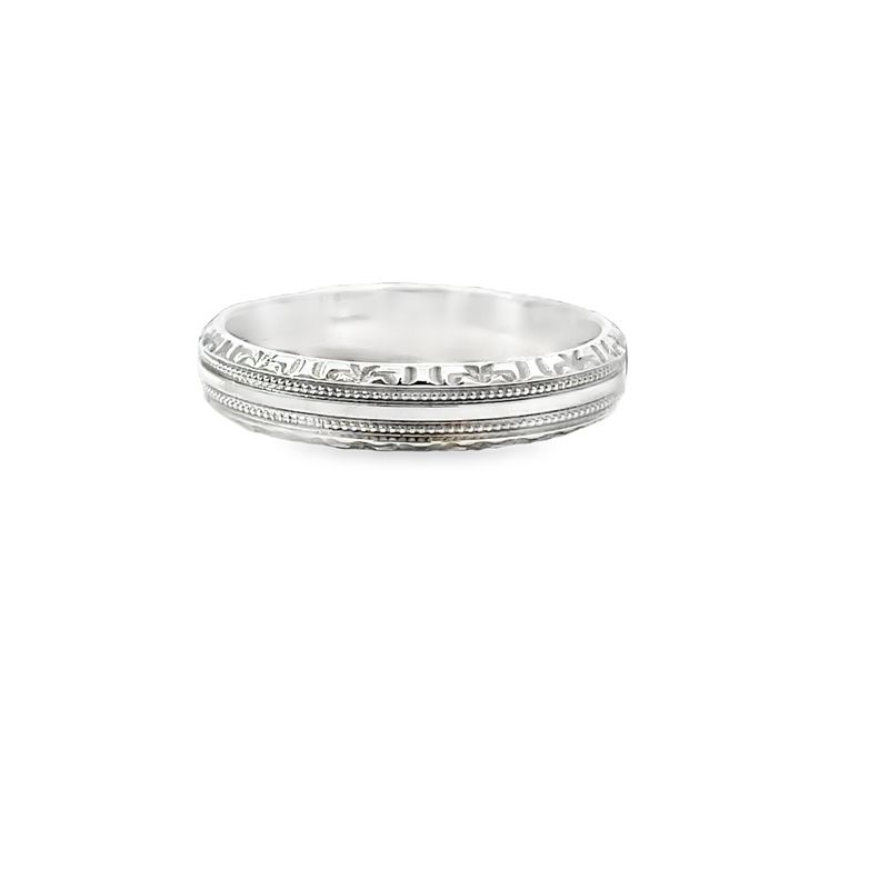Wedding Band Ring outside desing
