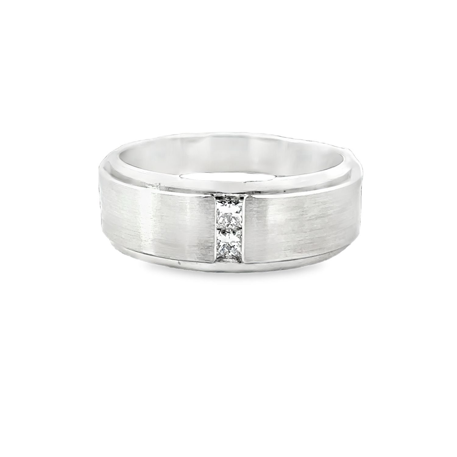 Alliance de mariage diamants