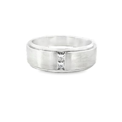 Alliance de mariage diamants