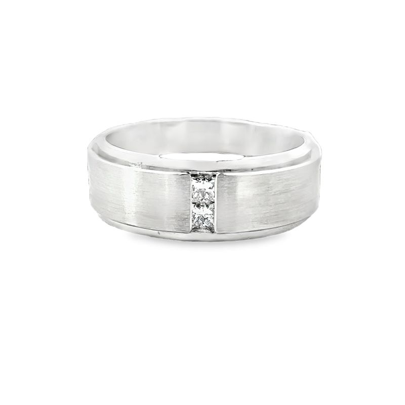 Alliance de mariage diamants