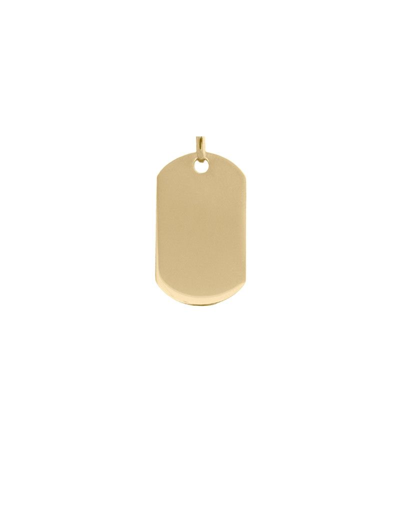 Dog Tag pendant medium