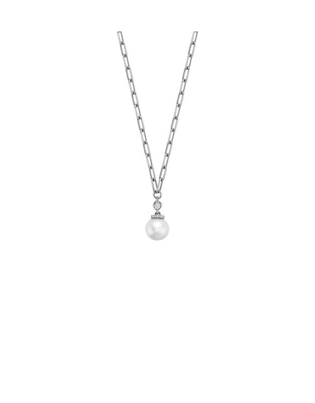 Collier de perle et diamants