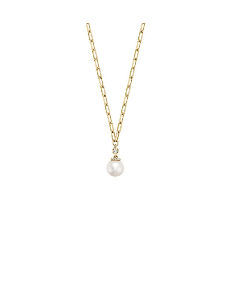 Collier de perle et diamants Collier de perle et diamants