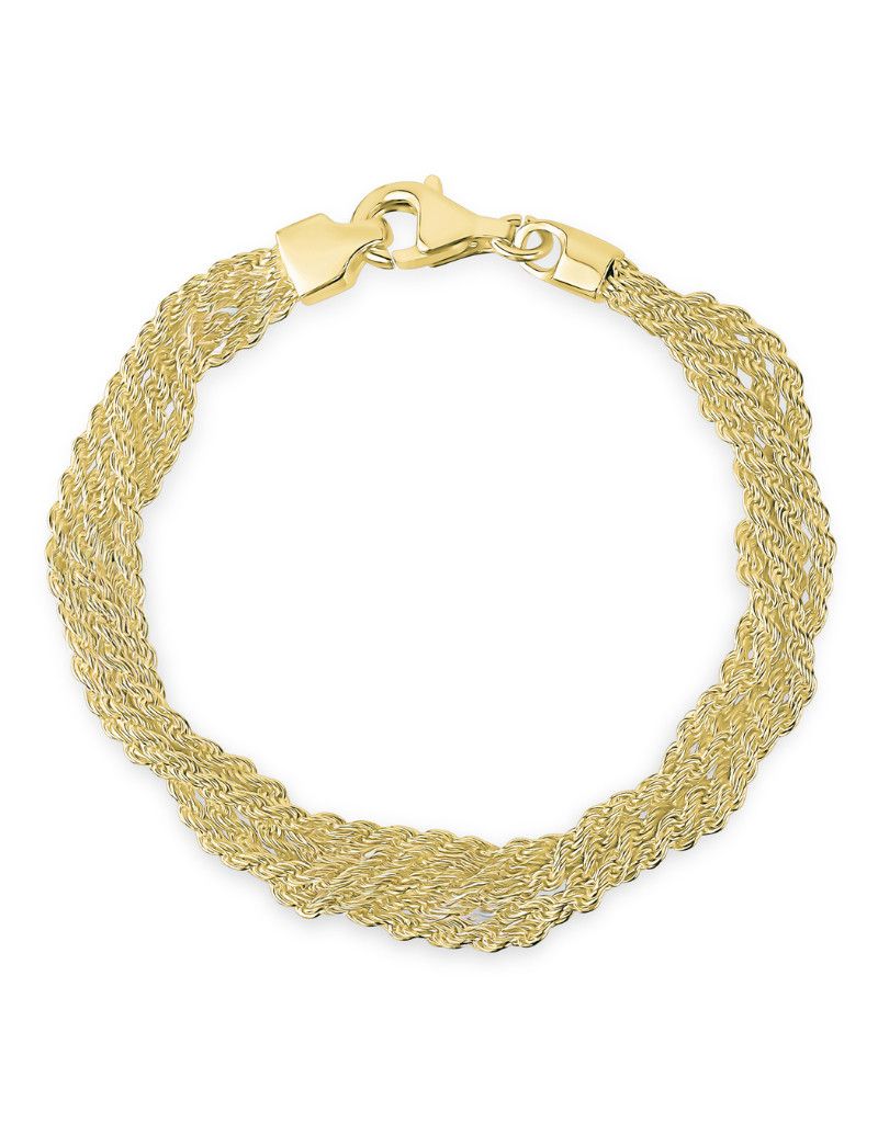 Miss Mimi multi torsade bracelet