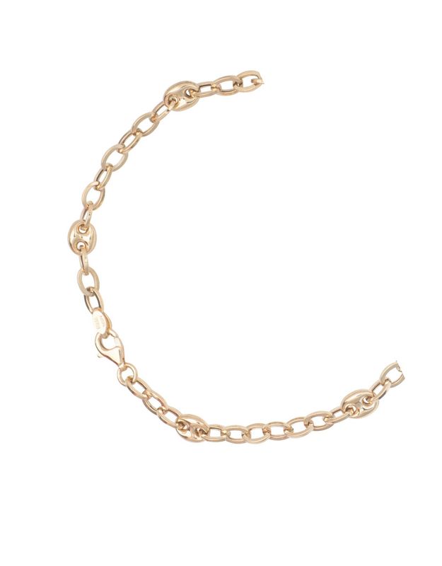 Ladies bracelet oval and marinara