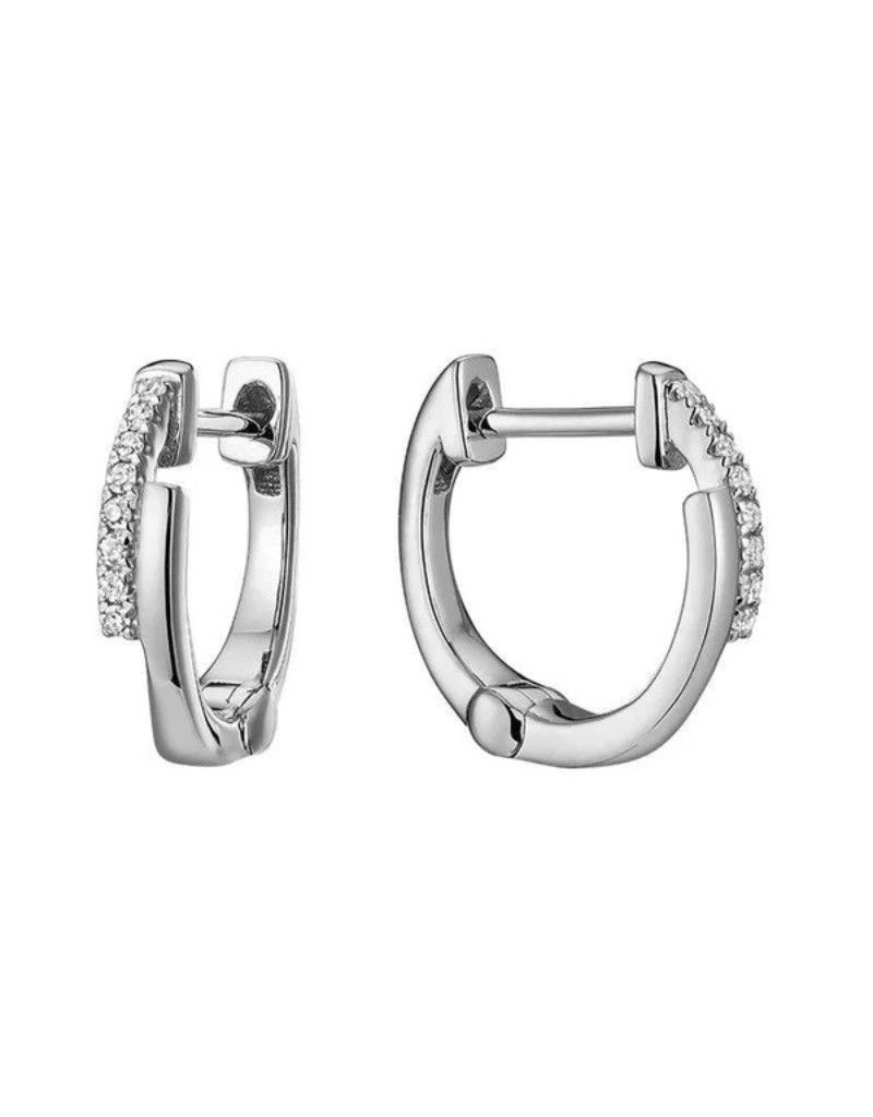 Boucle d'oreilles diamants