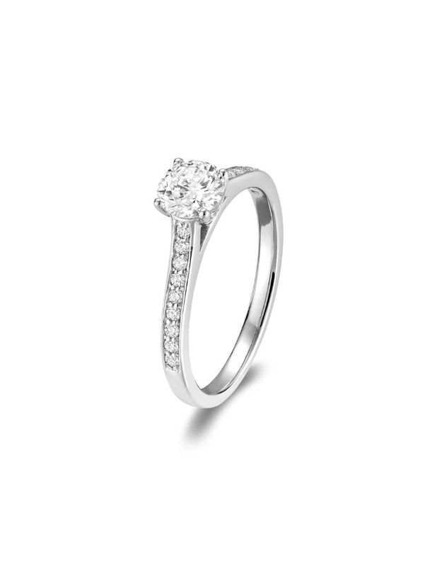 Bague Fiançailles solitaire