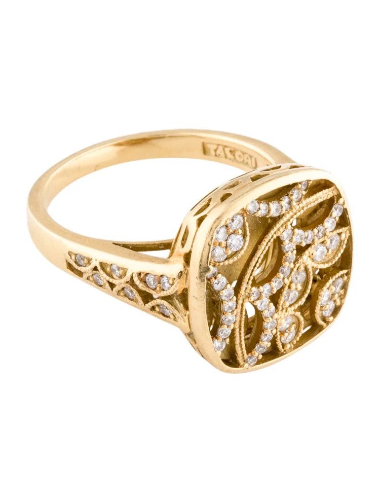 Tacori Ring Champagne Sunset
