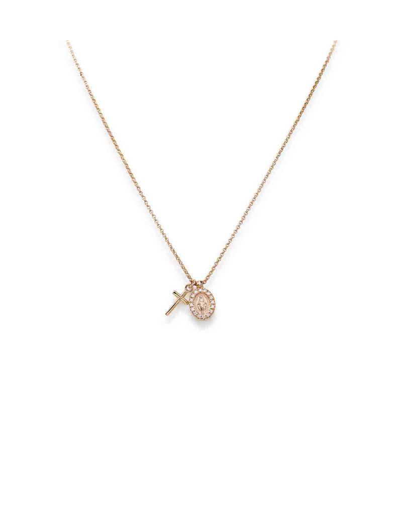 Amen collier croix et merdaille "miracolosa "