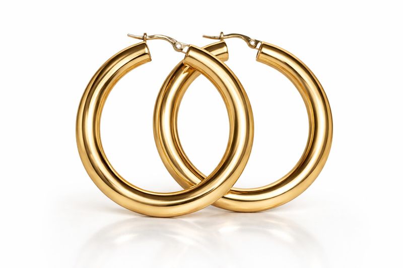 ​Boucle d'oreille anneaux