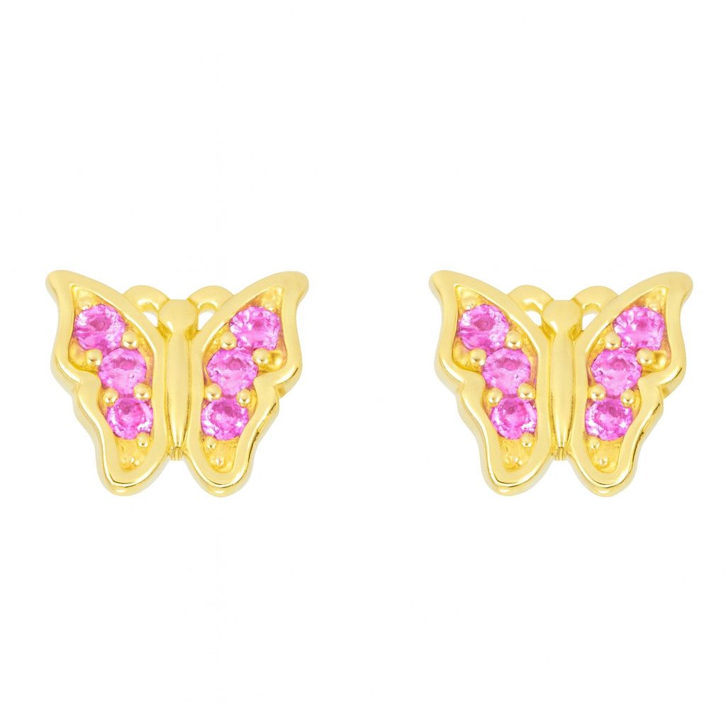 Boucle d'oreille papillon enfant Boucle d'oreille papillon enfant