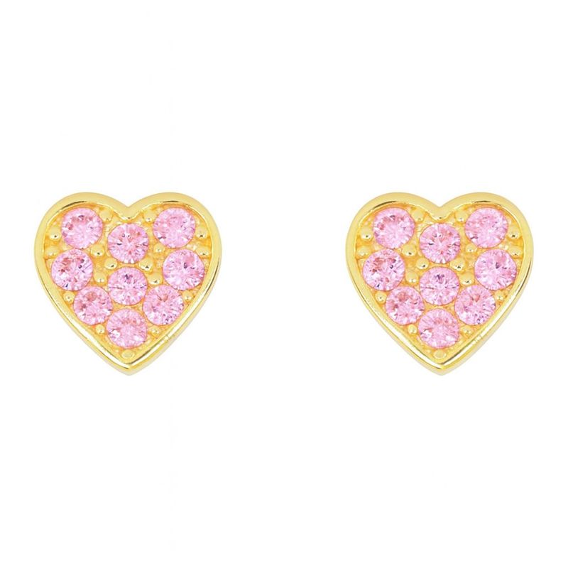 Boucle d'oreilles couer enfant