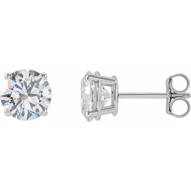 Earrings Laboratory diamonds