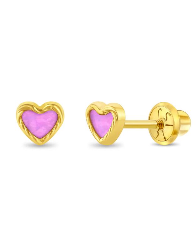 Boucles d’oreilles « Pretty in Pink » bébé enfant